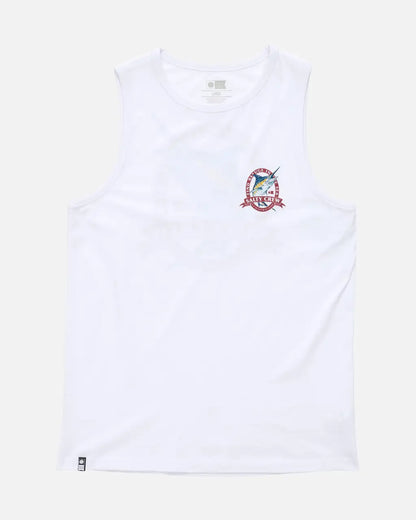 Bill Club Regular Tank - White