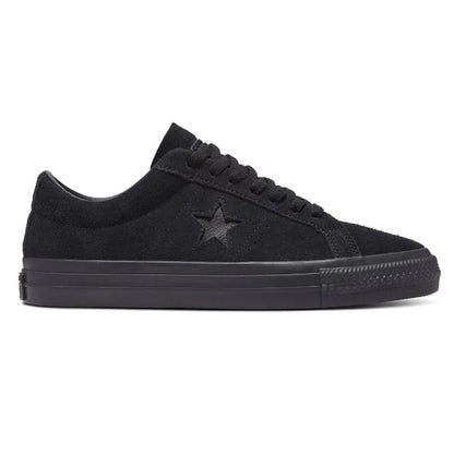 Converse Cons One Star Pro Suede Low - Black/Black/Black