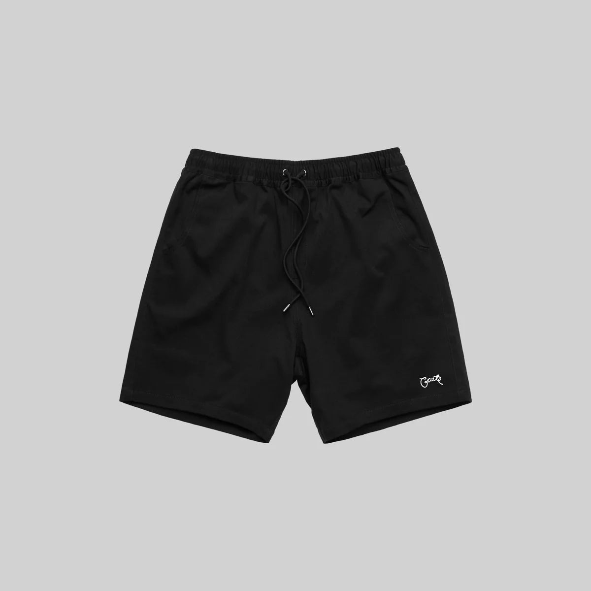 Crate Scripted Stamp Walk Short - Black