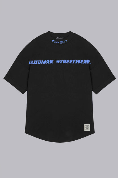 Polar Blue Tee - Black