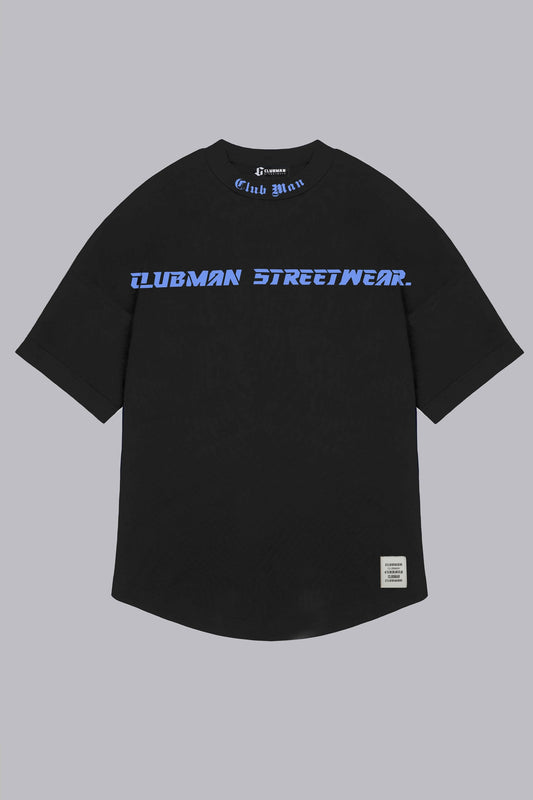 Polar Blue Tee - Black