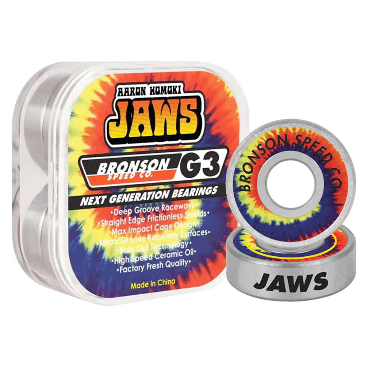 Bronson Speed Co Aaron Jaws Homoki Pro Bearings G3