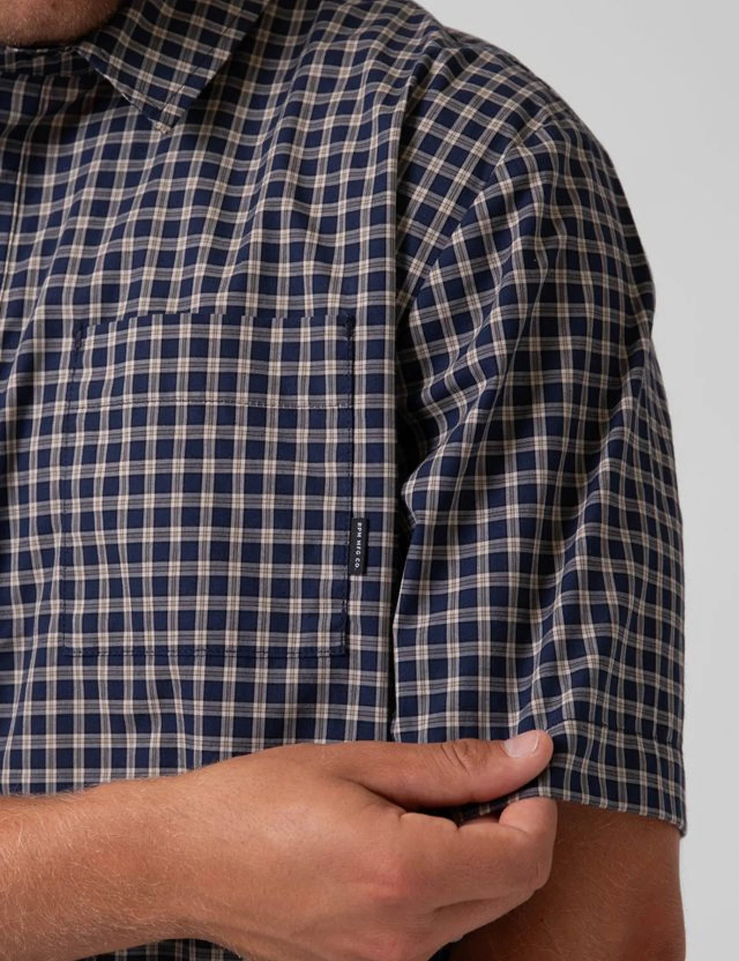 Check Mate Shirt - Navy