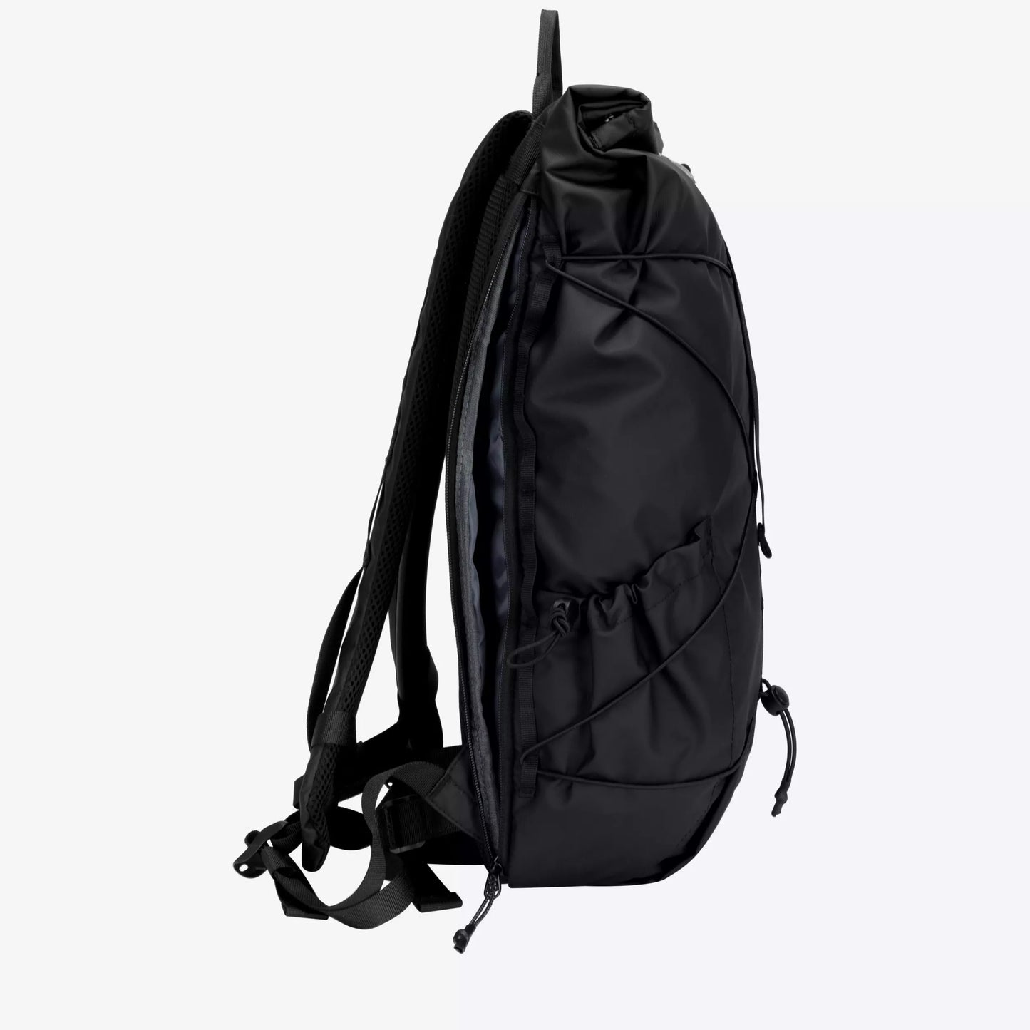 Elliker Dayle Roll Top Backpack 21/25L - Black
