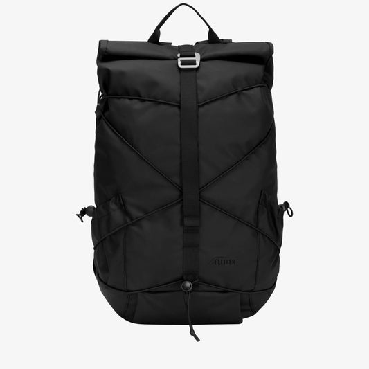 Elliker Dayle Roll Top Backpack 21/25L - Black