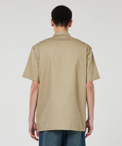 1574 Short Sleeve Work top - Khaki