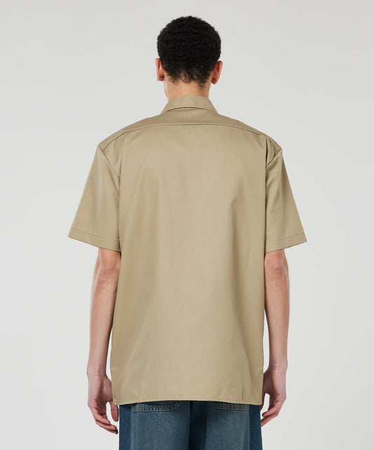 1574 Short Sleeve Work top - Khaki