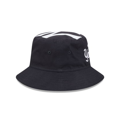 New Era BUCKET01 SCRIPT NY Yankees