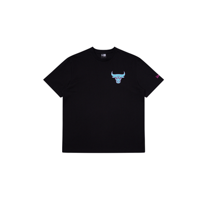 NE0791 TEE NEONLIGHT Chicago Bulls - Black