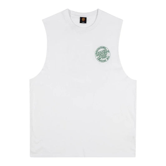 OS MFG Dot Muscle Tee - White