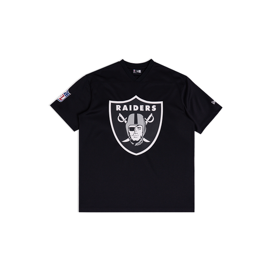 OS Tee V Neck LA Raiders - Black