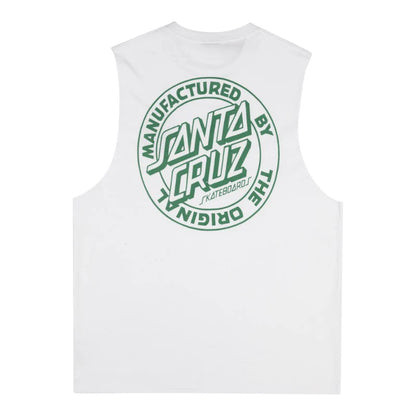 OS MFG Dot Muscle Tee - White