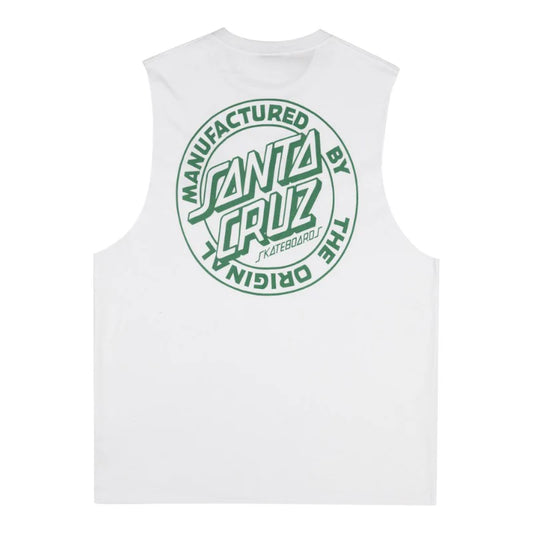 OS MFG Dot Muscle Tee - White