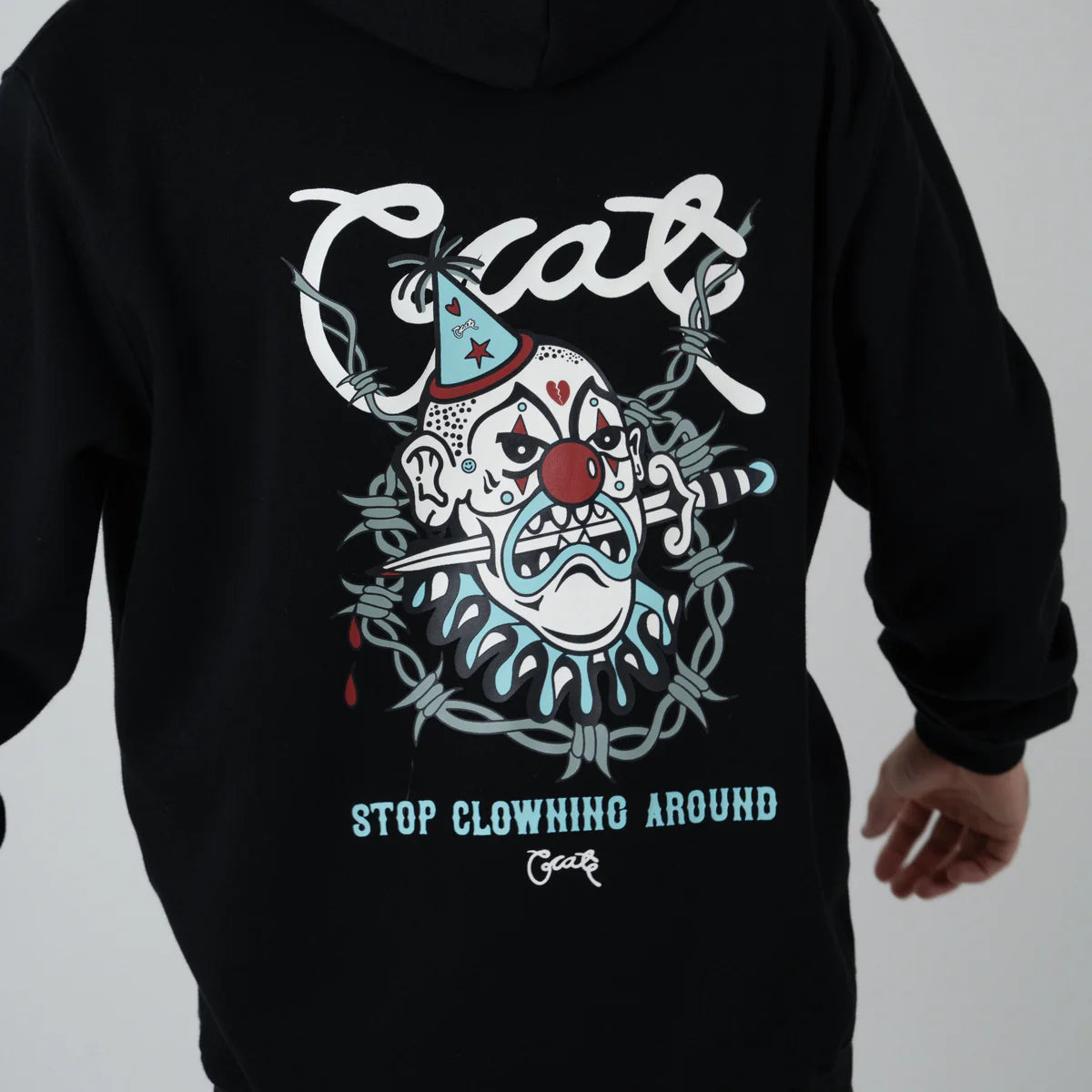 Crate Clowning Around Superfleece Hoodie - Black