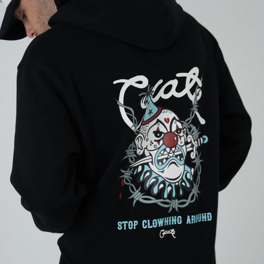 Crate Clowning Around Superfleece Hoodie - Black