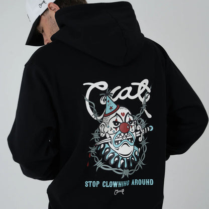 Crate Clowning Around Superfleece Hoodie - Black
