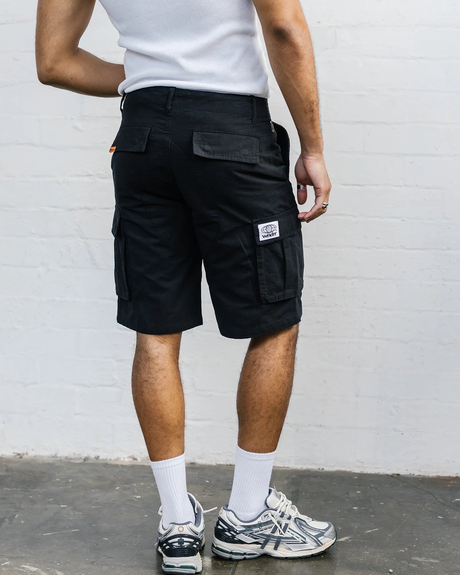 Wndrr Hijack Cargo Short - Black