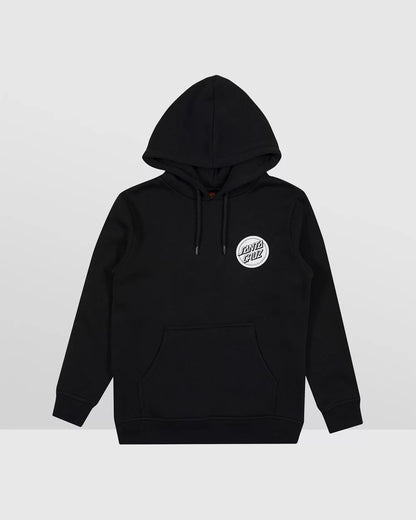 Youth Reverse Dot Mono Hoodie - Black