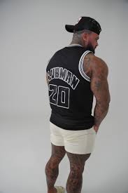 Contrast Singlet - Black/White