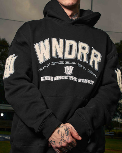 Wndrr Institute Hood Sweat - Black
