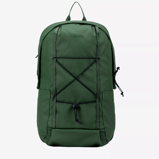 Elliker Kiln Hooded Zip Top Backpack 22L - Green