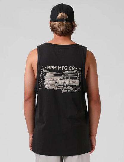 Land Cruiser Singlet - Old Black