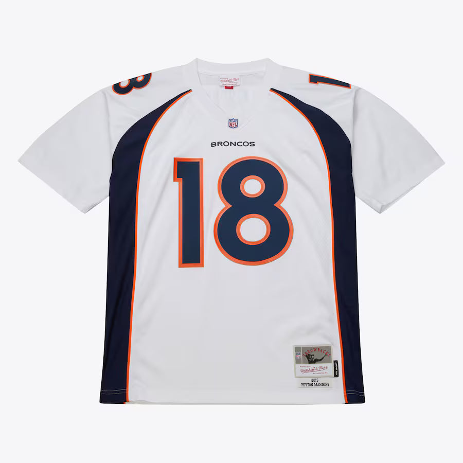 NFL Broncos 2015 Peyton Manning - White