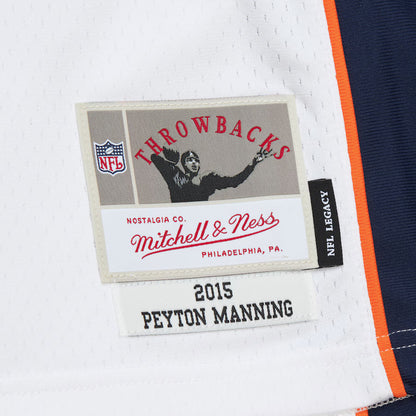 NFL Broncos 2015 Peyton Manning - White
