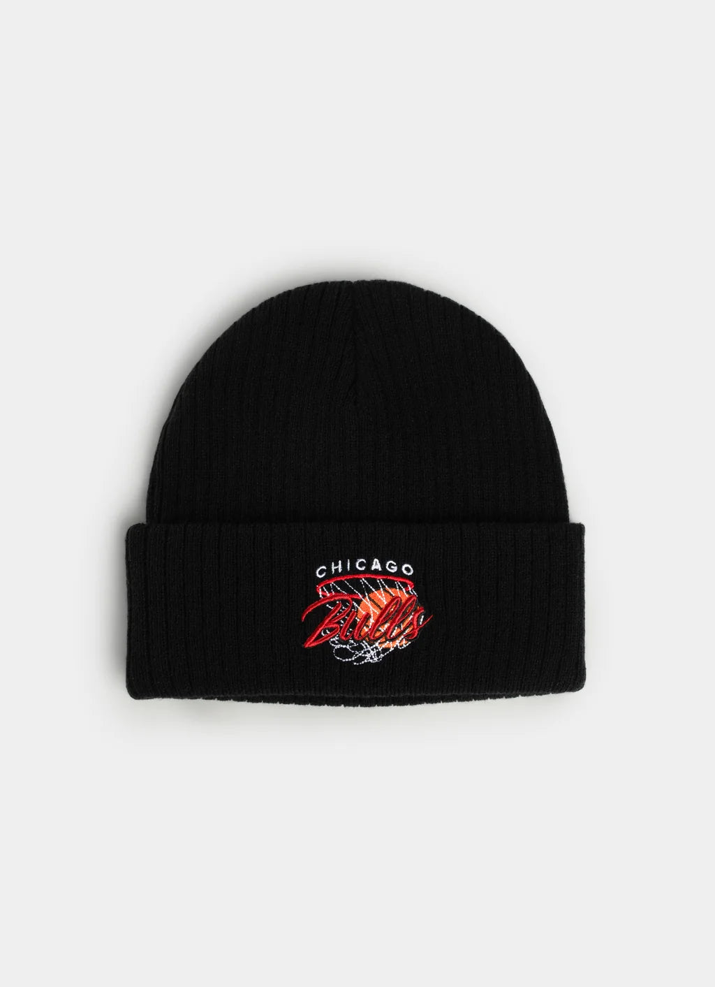 Mitchell And Ness NBA Chicago Bulls Hoops Knit Beanie