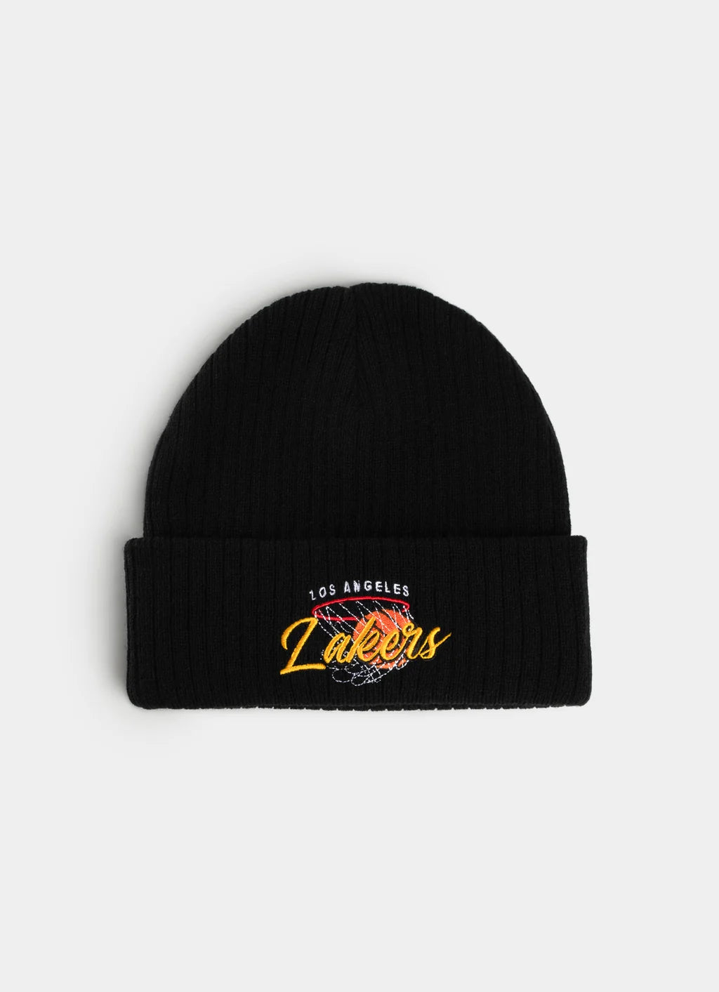 Mitchell And Ness NBA L.A Lakers Hoops Knit Beanie