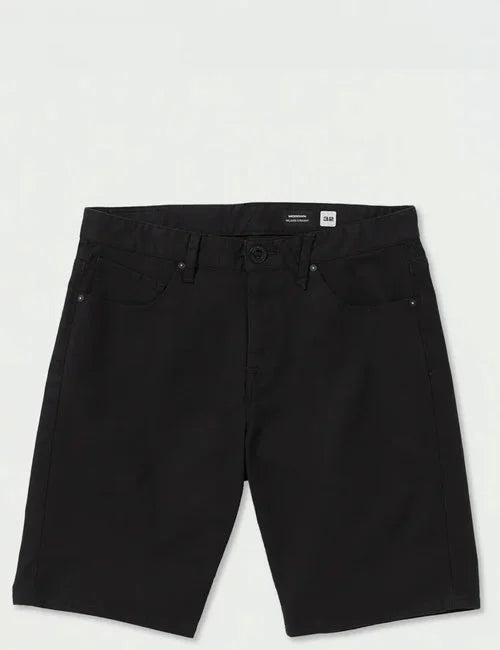 Modown Canvas 5 Pocket Shorts - Black