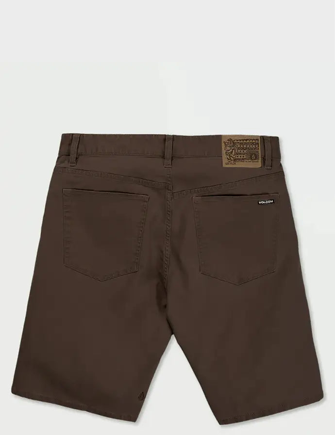 Modown Canvas 5 Pocket Short - Teak