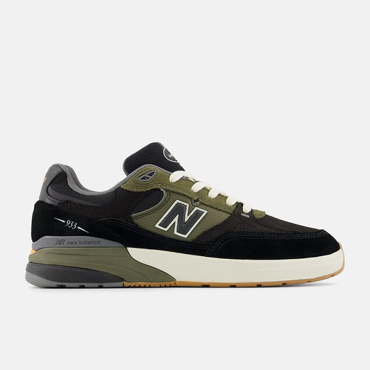 New Balance Numeric Andrew Reynolds 933 - Black With Dark Olivine
