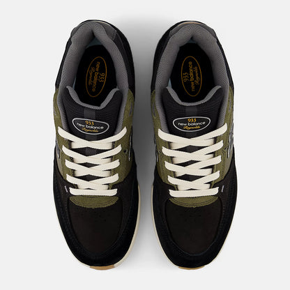 New Balance Numeric Andrew Reynolds 933 - Black With Dark Olivine