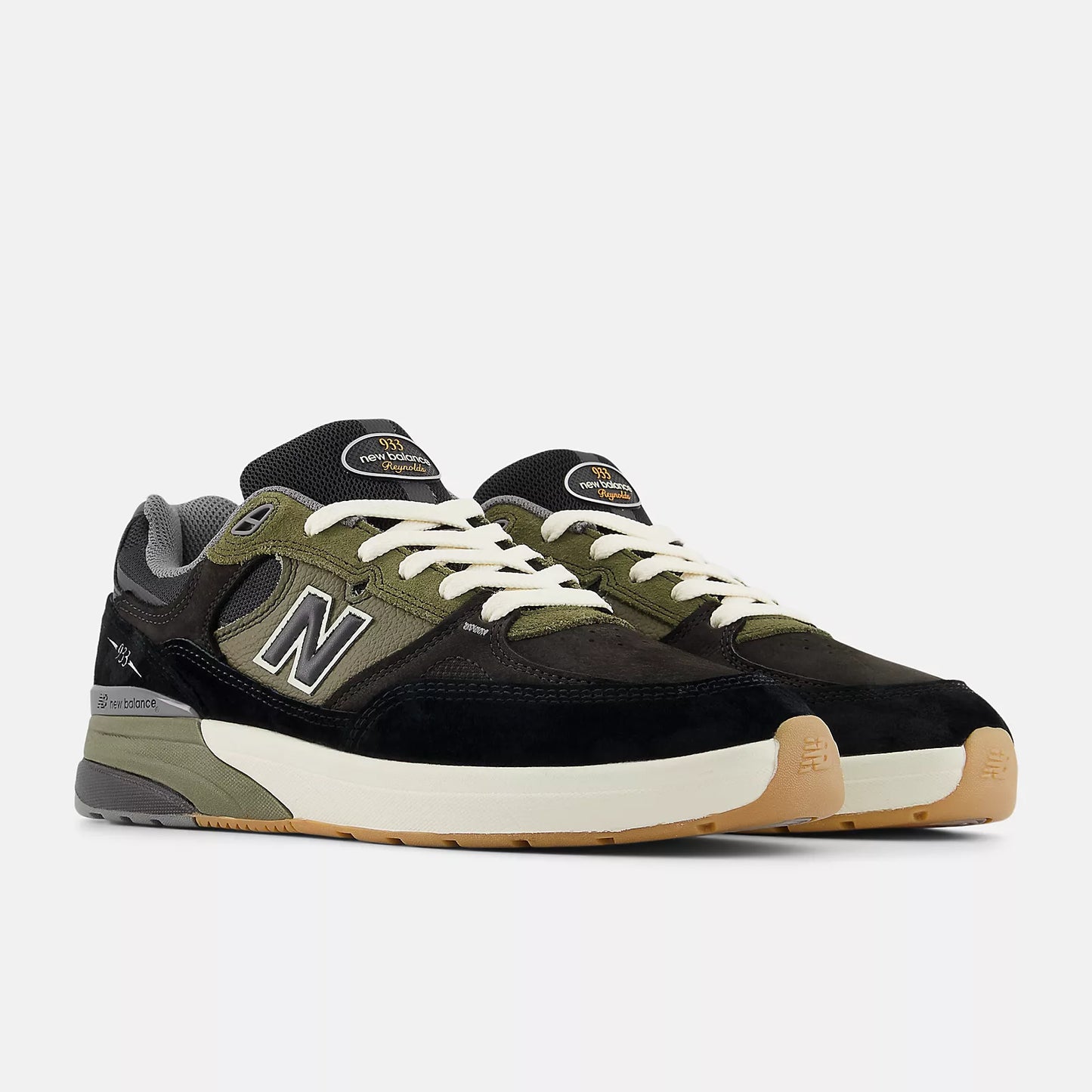 New Balance Numeric Andrew Reynolds 933 - Black With Dark Olivine