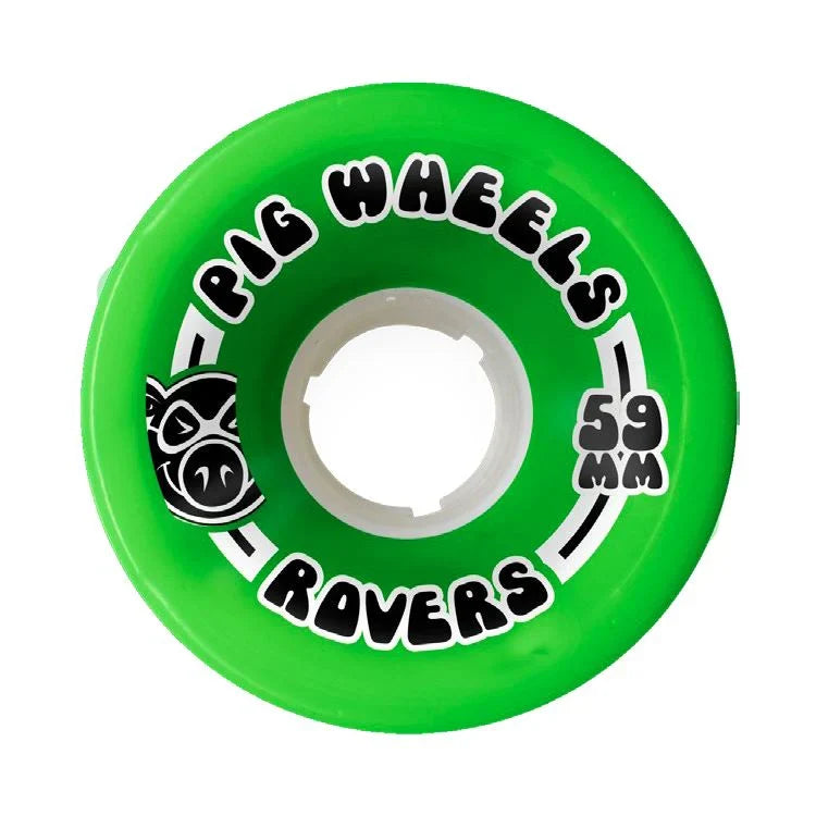 Pig Wheels Rover Green/White Core 85A 59MM