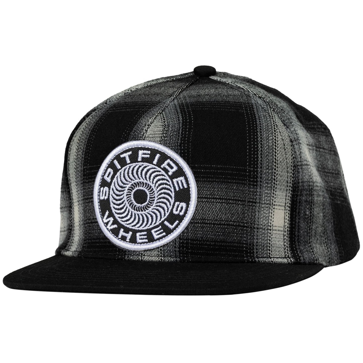 Classic 87 Swirl Patch Snapback - Black/White