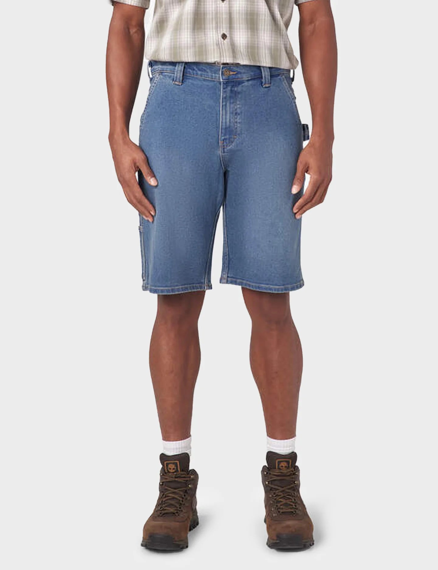 Relaxed Denim Utility 11Inch Shorts Relaxed - Light Wash