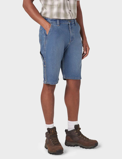 Relaxed Denim Utility 11Inch Shorts Relaxed - Light Wash