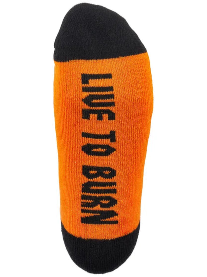 Bighead Sock - Orange/Black