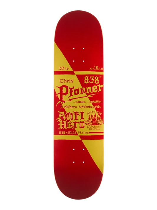 Antihero Pfanner Mas Refrescos Deck 8.38