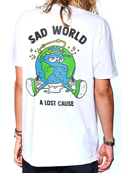 ALC Sad World Tee - White