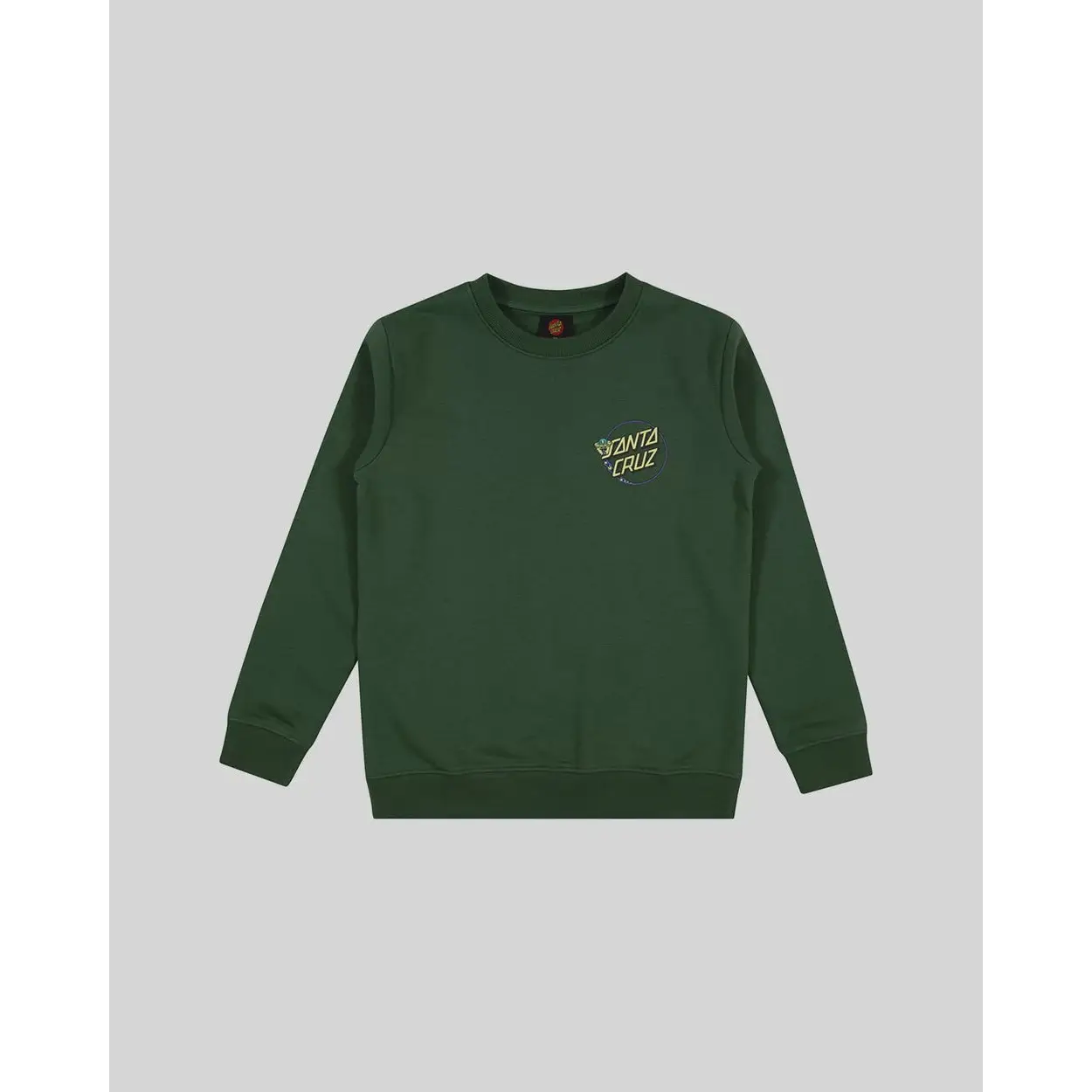 Youth Winkowski Dope Planet 2 Dot Crew Neck Sweater - Dark Green