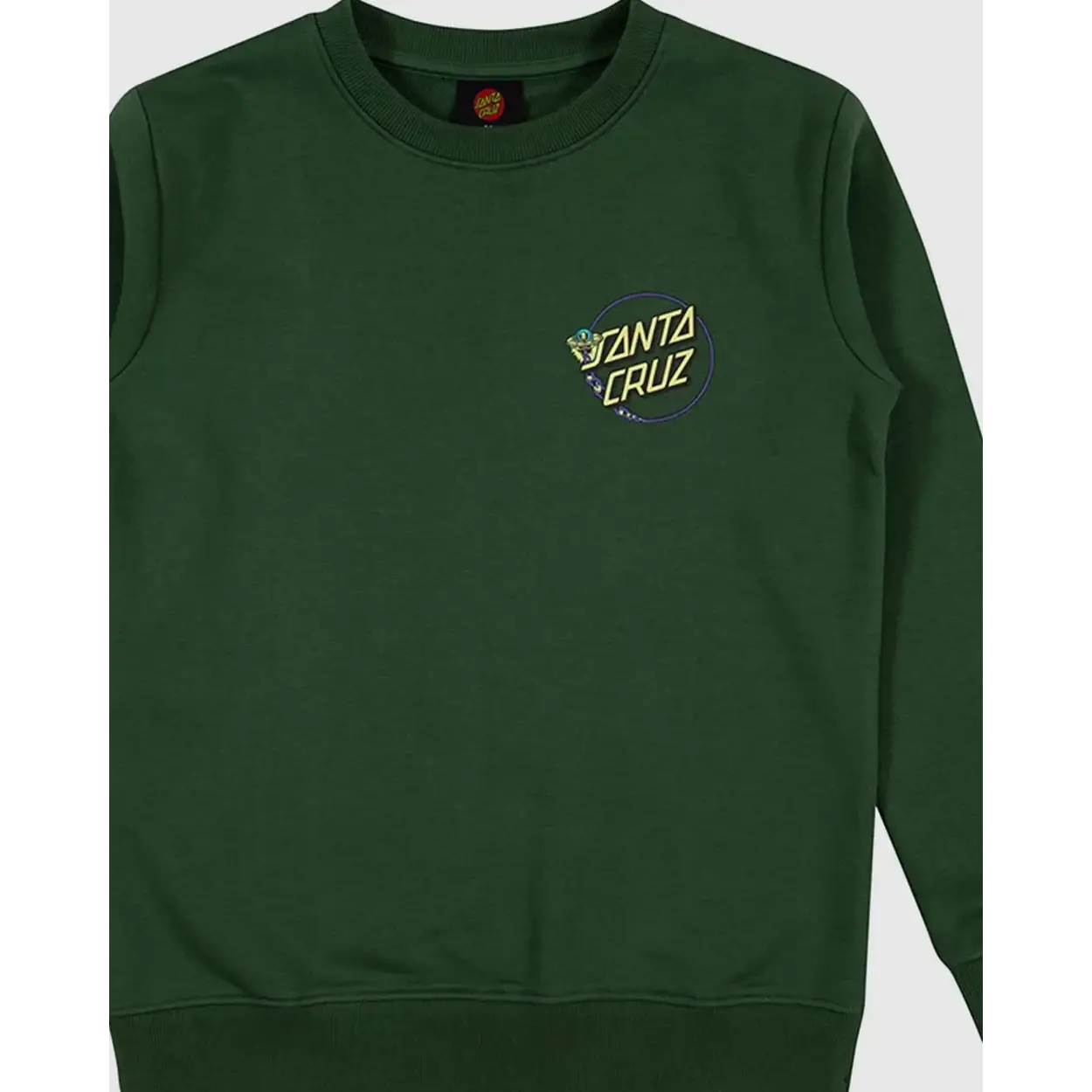 Youth Winkowski Dope Planet 2 Dot Crew Neck Sweater - Dark Green
