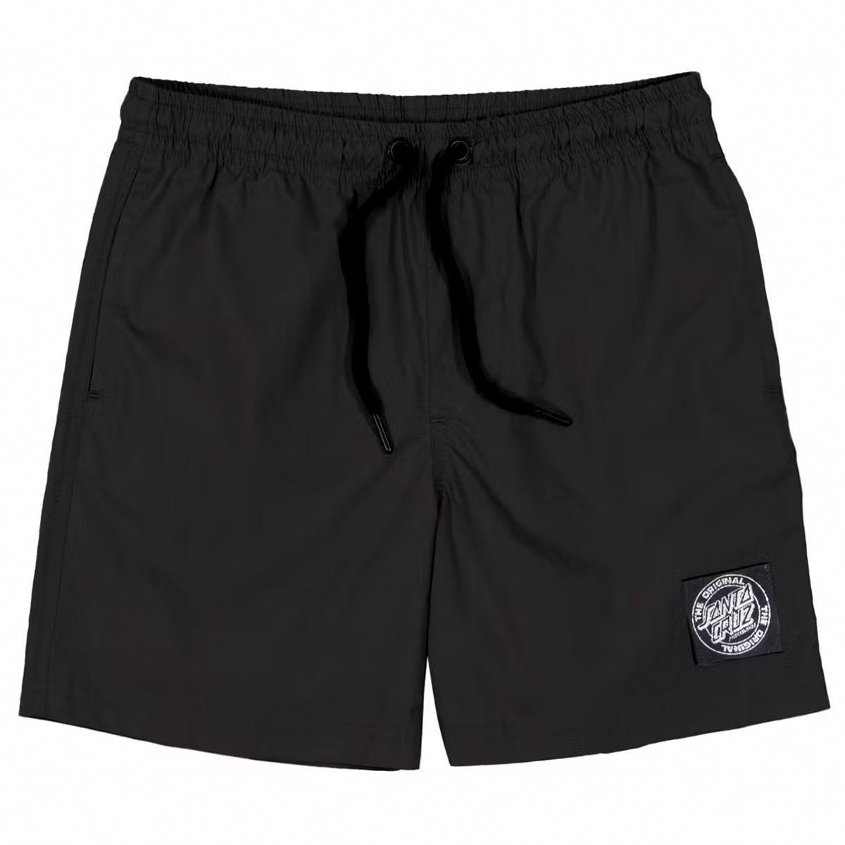 Youth MFG Solid Elastic Waist Beach Short