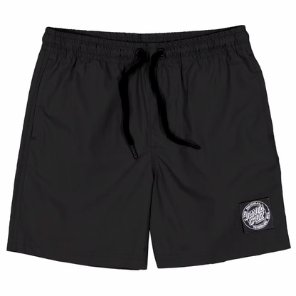 Youth MFG Solid Elastic Waist Beach Short