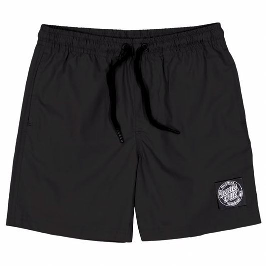 Youth MFG Solid Elastic Waist Beach Short