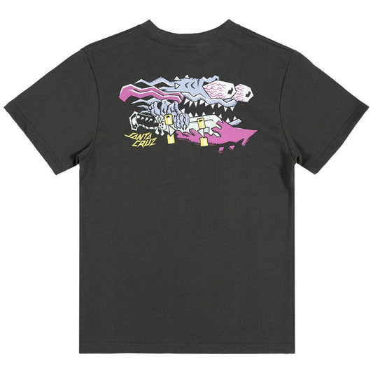 Youth Meek Scratched Slasher Tee - Black