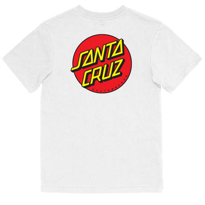 Youth Santa Cruz Classic Dot Chest Tee