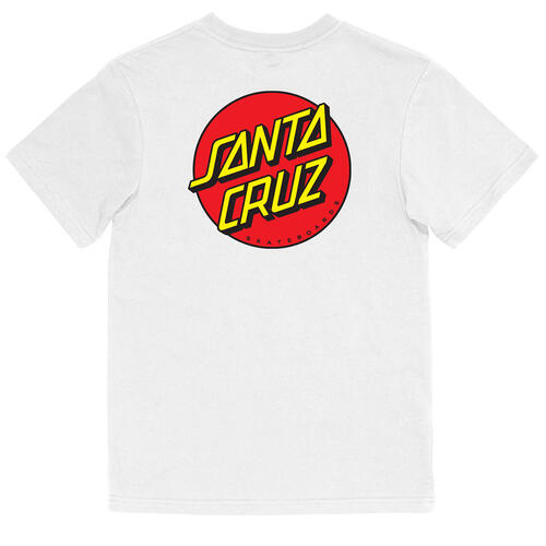 Youth Santa Cruz Classic Dot Chest Tee